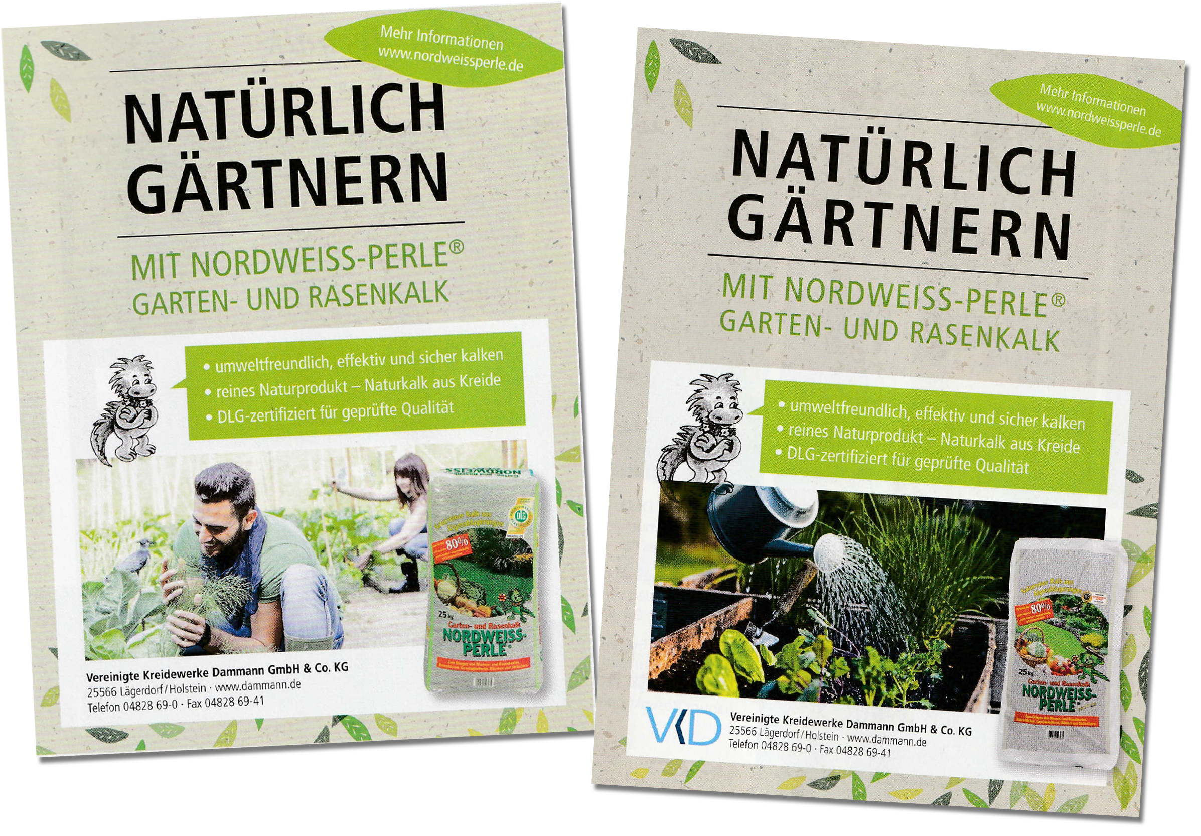 Die 2010er Jahre mit Nordweiss-Perle | Garten- und Rasenkalk | Vereinigte Kreidewerke Dammann